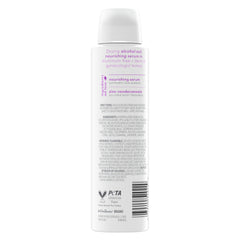 Dove Lavender Bloom etiqueta de 72 horas, protección duradera.