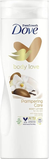 Dove loción corporal indulgente en bote para piel suave y nutrida