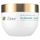 Dove mascarilla 10-en-1 hialurónico en envase para hidratación profunda