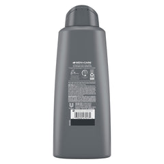Dove Men Care 2in1 rich foam demonstrates head-to-toe wash in one step.