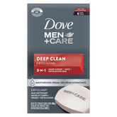 barra de Dove Men+Care en empaque, ideal para iniciar la ducha