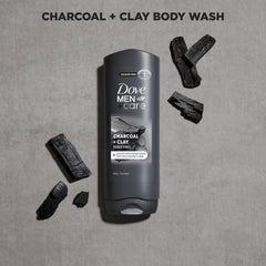 Dove Men+Care bergamot scent offers a refreshing shower experience.