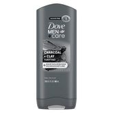 Dove Men+Care Carbón Purificante y Arcilla en botella, limpieza suave.