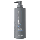 Dove Men+Care Champú Cooling Relief: botella fresca para uso diario.
