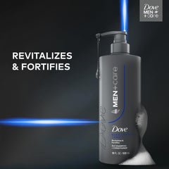 Dove Men+Care Champú Eucalipto Abedul: lavado suave deja cabello limpio.
