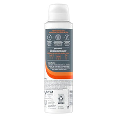 Dove Men+Care Deo para cuerpo con notas de ámbar y cedro.