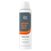 Dove Men+Care Deo de cuerpo con manteca de karité para piel suave.