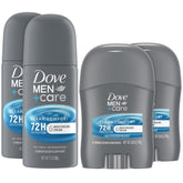 Dove Men+Care desodorante barra 72 h para piel suave.