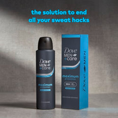 Dove Men+Care Desodorante spray hidratación para mantener la piel suave.