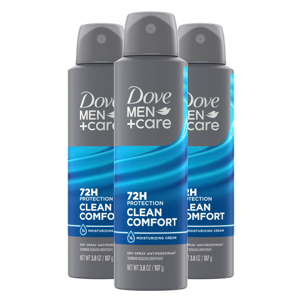 Desodorante spray seco Dove Men+Care en lata para comodidad diaria
