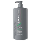 Dove Men+Care Fresh + Clean 2-in-1 bottle front for daily refreshing cleanse.