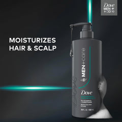 Dove Men+Care mentol aporta frescura al cabello.