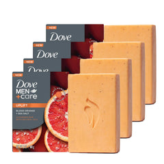 Dove Men+Care barra naranja-sangre con sal marina para ducha vigorizante