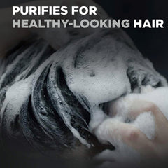 Dove Men Care Purifying Charcoal Shampoo for refreshed hair