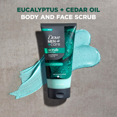 DOVE MEN + CARE Scrub Rostro y Cuerpo: exfolia y limpia profundamente