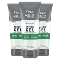 Dove Men+Care Styling Gel strong hold bottle for active days