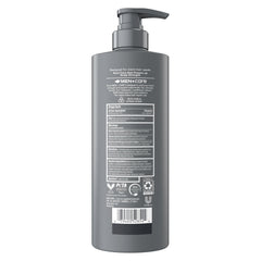 DOVE MEN+CARE champú; tecnología proteica fortalece cabello.