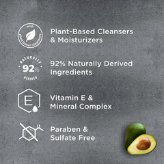 Dove Men+Care: vitamina E y complejo mineral fortalecen desde la raíz.