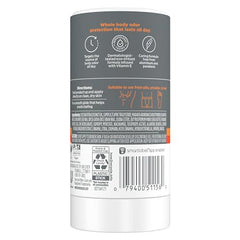 DOVE Men+Care Whole Body Deo Stick being applied to underarms for smooth protection.