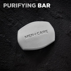 Dove Men+Care 12-bar pack on display shows value and long-term use.