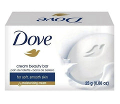 Paquete de 12 barras Dove, 25 g, excelente para viajes y bolsos.