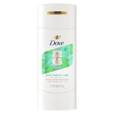 Dove Palo Santo & Sage solid stick packaging front highlighting 72-hour protection.