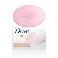 Dove Pink Beauty Bar showing moisturizing soap for smooth, radiant skin