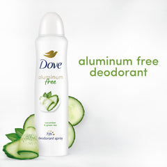 Dove deodorant with one-quarter moisturizers for underarm care.