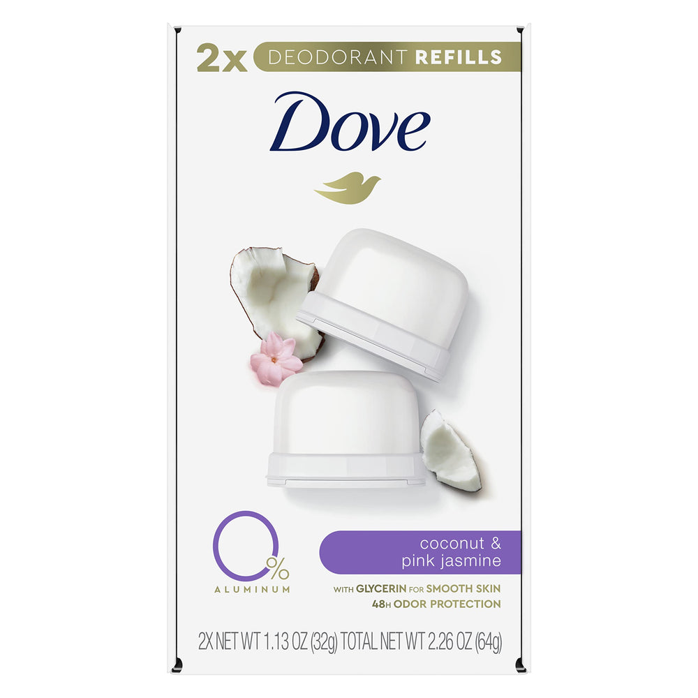 Dove recambio de desodorante coco-jazmín para uso diario