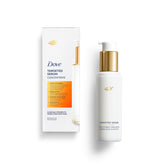 Dove Targeted Serum muestra la botella para aplicación precisa en áreas problemáticas.