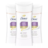 Dove Tono Uniforme Stick aroma rosa y polvo para una experiencia suave