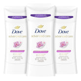 Dove Waterlily & Sakura Blossom antiperspirant stick pack provides daily underarm care