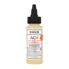 dpHUE enjuague vinagre de sidra para cabello, botella visible, limpieza suave sin perder aceites naturales