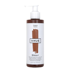 dpHUE Gloss+ Copper bottle pour showing quick color boost