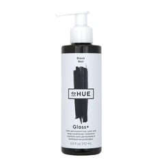 dpHUE Gloss+ Black bottle close-up showcasing vegan formula for color refresh