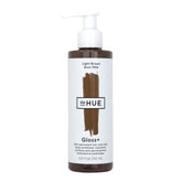 dpHUE Gloss+ Light Brown bottle pour for easy, mess-free color boost and conditioning.