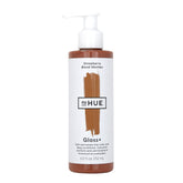 dpHUE Gloss+ Strawberry bottle shows vibrant red tones and shine.