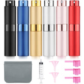 DPLASKA 6-pack empty perfume bottles for easy refills.