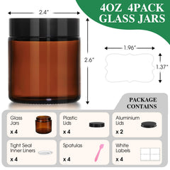 DPLASKA airtight leakproof lid close-up on jar