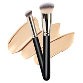 DPOLLA Pro Foundation Brush flat top head for streak-free foundation and natural coverage