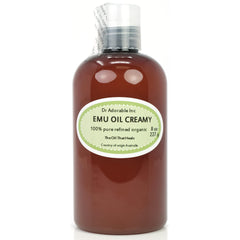 Dr Adorable Aceite de Emú Cremoso en bote, hidratación suave para la piel.