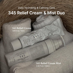 Closeup of Dr.Althea 345 Relief Cream texture with Niacinamide and Ceramide NP.