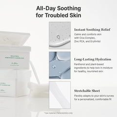 Dr.Althea StretchFit Calming Pad honeycomb texture aids breathable wear.