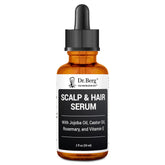 Dr. Berg Suero Capilar en botella revitalizando cuero cabelludo y cabello