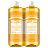 Dr. Bronner's Citrus bottle pour for multi-use cleansing on skin