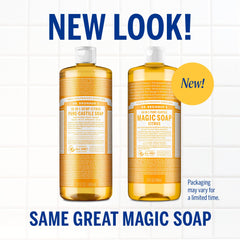 Dr. Bronner's Citrus rich-lather for body care and cleansing