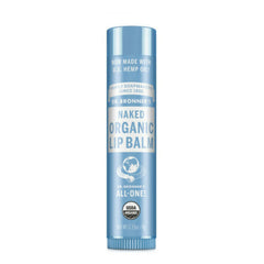 Dr. Bronner's Naked bálsamo labial en envase compacto para hidratación diaria