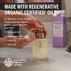 Dr. Bronner's Lavanda: carton de recarga, menos plástico