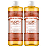 Dr. Bronner's Magic Soap eucalyptus bottle for a versatile gentle clean.
