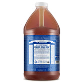 Dr. Bronner's Peppermint Organic Sugar Soap bottle with rich lather for cleansing